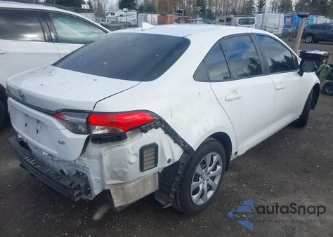 2021 Toyota Corolla Le из США, поврежденный, VIN 5YFEPMAE5MP259887